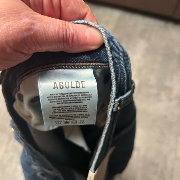 Agolde NWT REN High Rise Wide Leg Control SZ 34 - Picture 7 of 9